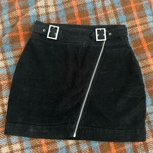 Urban Outfitters Corduroy Moto Skirt